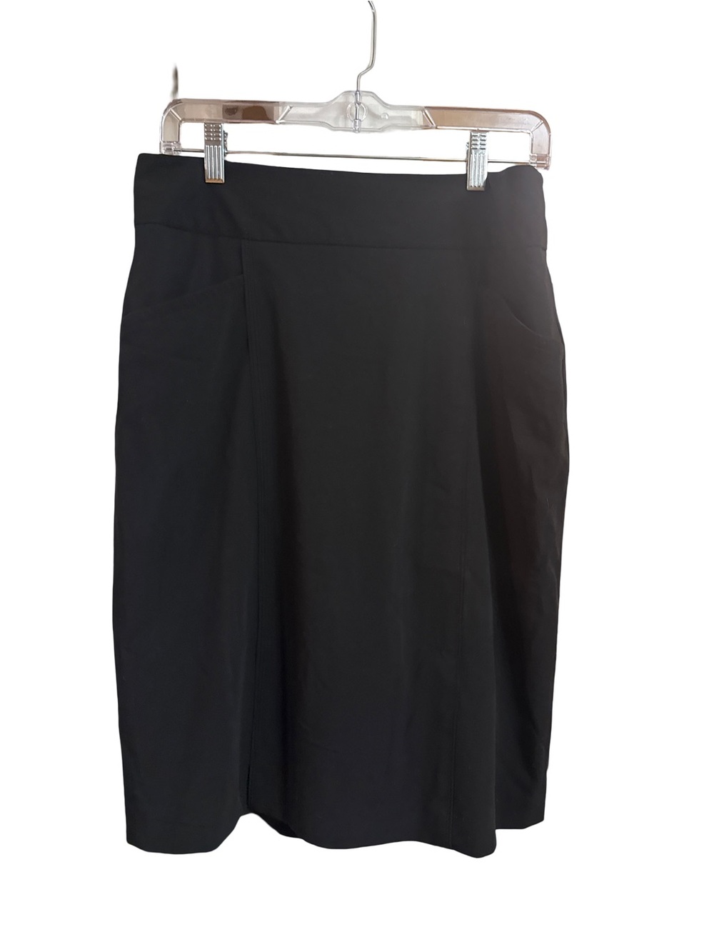 Classic Black Pencil Skirt - Sleek Work-to-Wardrobe Style